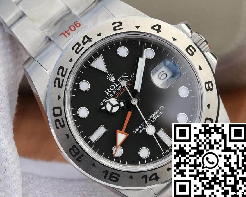 904L Steel V4 Factory GM Explorer Stainless Rolex M216570-0002 1203